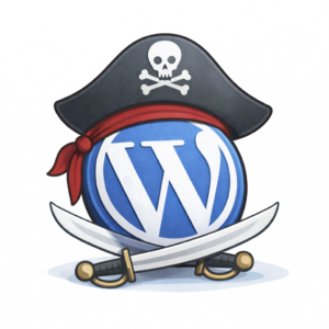Site WordPress piraté
