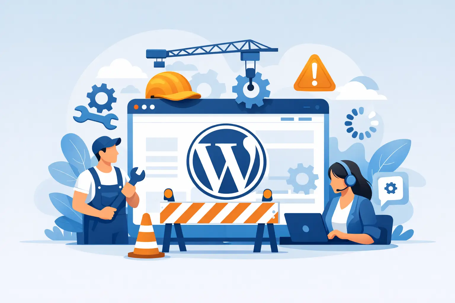 Maintenance site WordPress: quoi prévoir?